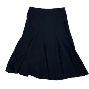 Mango pleated skirt black XL